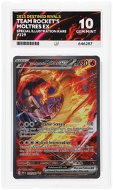 Team Rocket's Moltres ex - ACE 10   (Front)