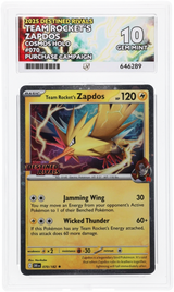 Team Rocket's Zapdos - ACE 10   (Front)