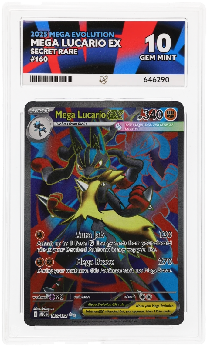 Mega Lucario ex - ACE 10   (Front)