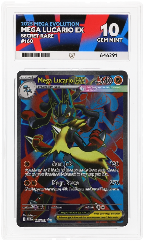 Mega Lucario ex - ACE 10   (Front)