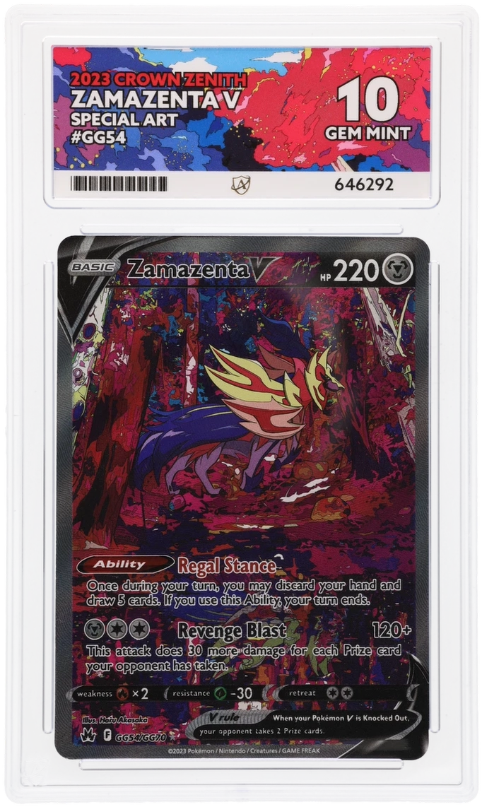 Zamazenta V - ACE 10   (Front)