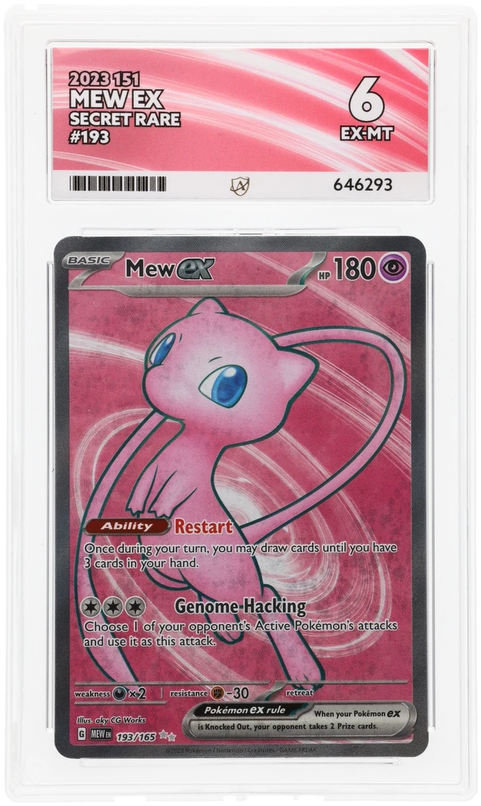 Mew ex - ACE 6   (Front)