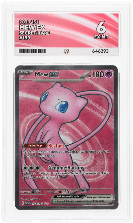 Mew ex - ACE 6   (Front)