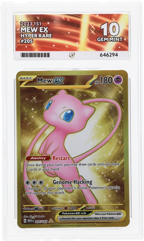 Mew ex - ACE 10   (Front)