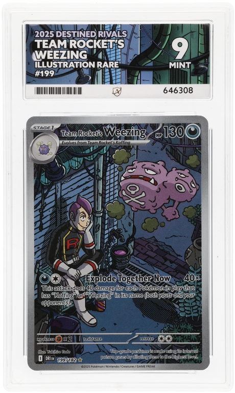 Team Rocket's Weezing - ACE 9   (Front)