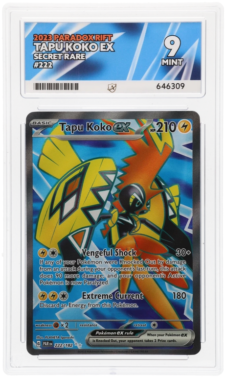Tapu Koko ex - ACE 9   (Front)