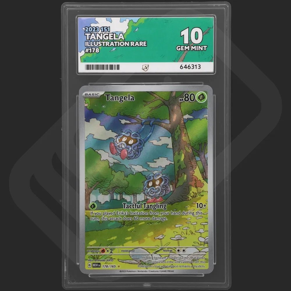 Pokemon - 151 - Tangela - 178/165 - Ace Grading - Grade 10