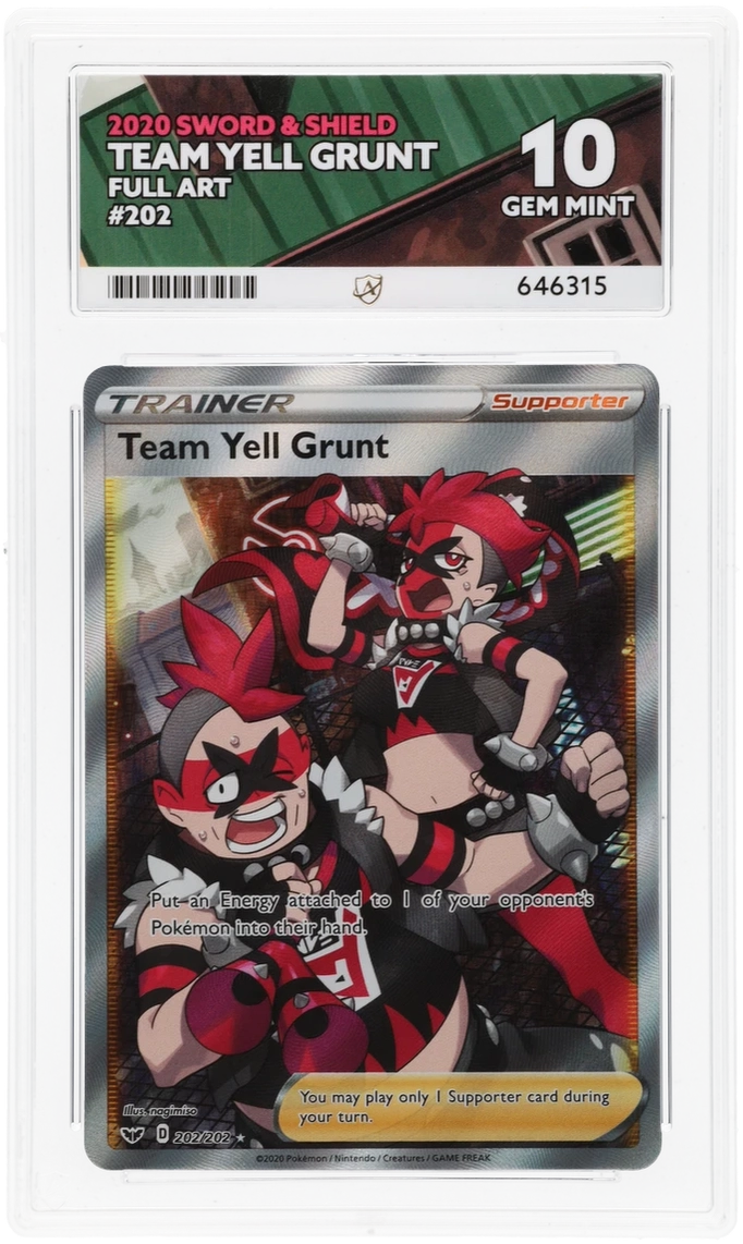 Team Yell Grunt - ACE 10   (Front)