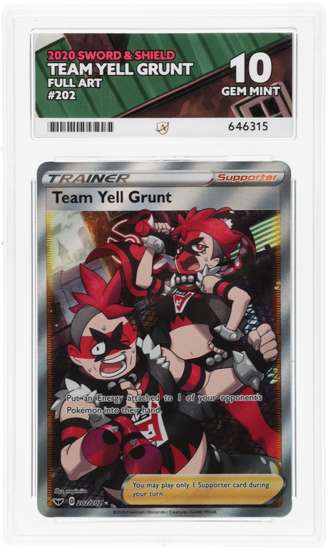 Team Yell Grunt - ACE 10   (Front)