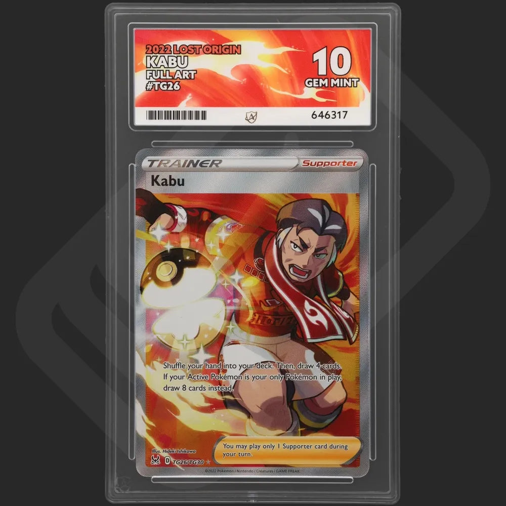 Pokemon - Lost Origin - Kabu - TG26/TG30 - Ace Grading - Grade 10