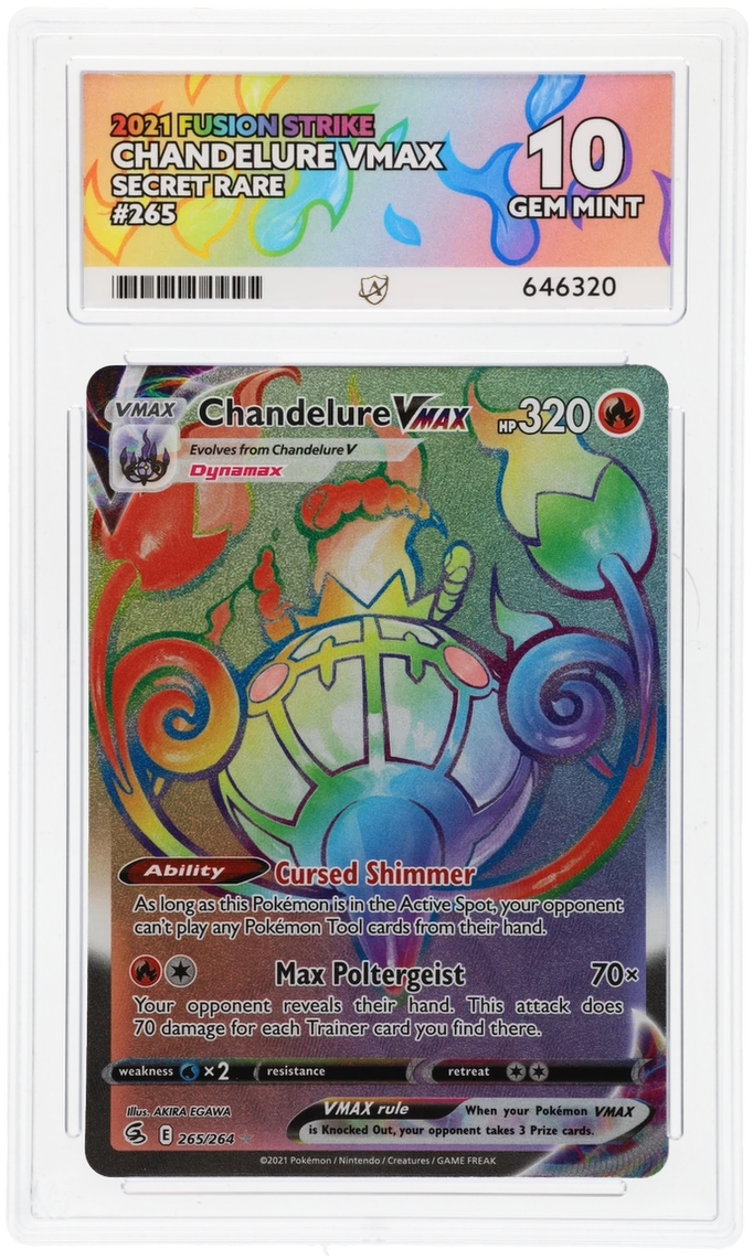 Chandelure VMAX - ACE 10   (Front)