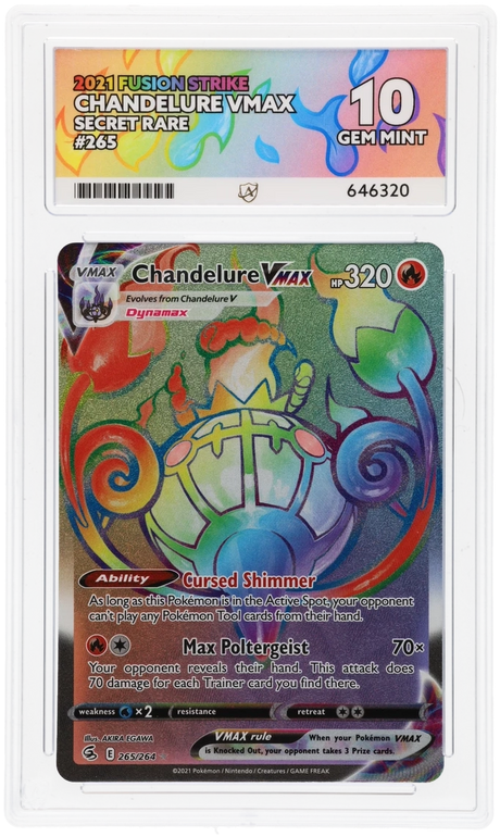 Chandelure VMAX - ACE 10   (Front)