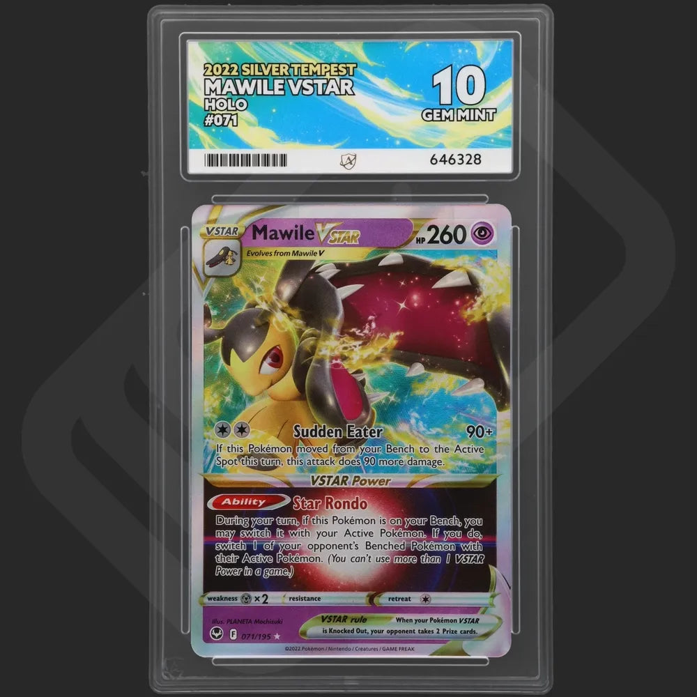 Pokemon - Silver Tempest - Mawile VSTAR - 071/195 - Ace Grading - Grade 10