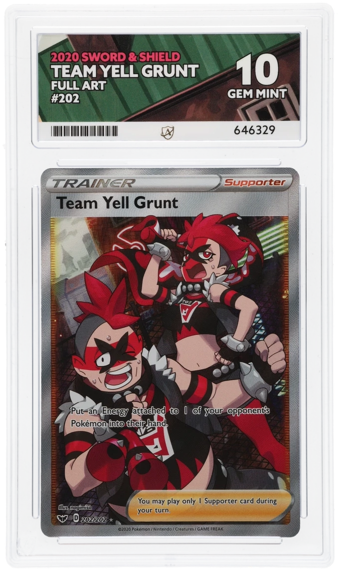 Team Yell Grunt - ACE 10   (Front)