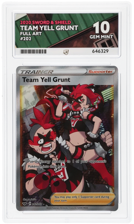 Team Yell Grunt - ACE 10   (Front)