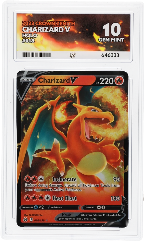 Charizard V - ACE 10   (Front)