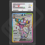 Pokemon - Black Star Promo - Espeon ex - 175 - Prismatic Evolutions Figure Collection - Ace Grading - Grade 9