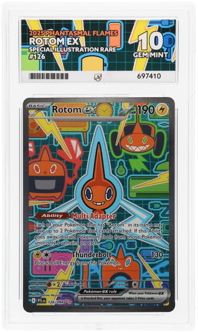Rotom ex - ACE 10   (Front)