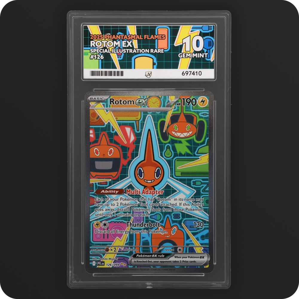 Pokemon | Phantasmal Flames | Rotom ex | 126/094 Ace 10