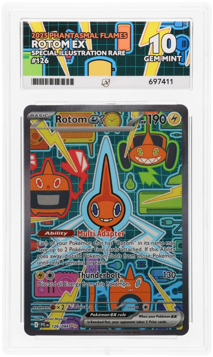 Rotom ex - ACE 10   (Front)