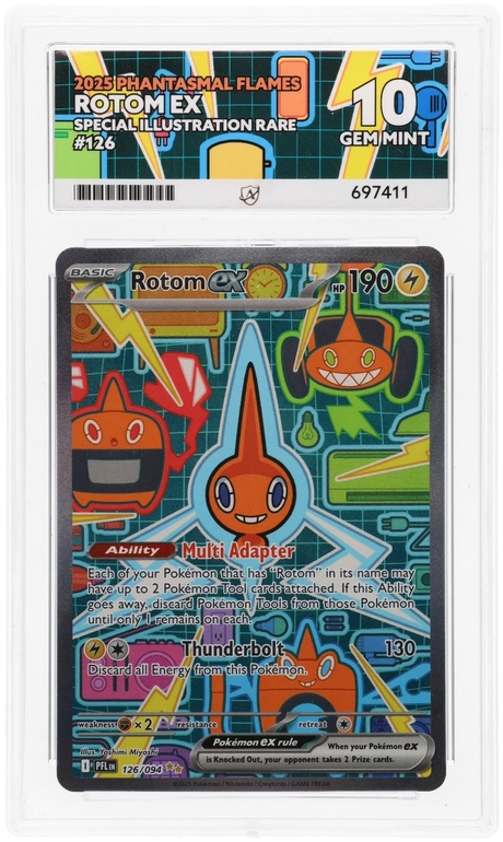 Rotom ex - ACE 10   (Front)