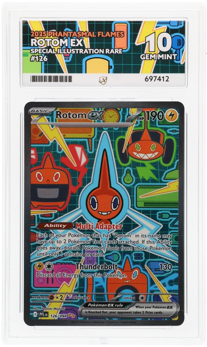 Rotom ex - ACE 10   (Front)