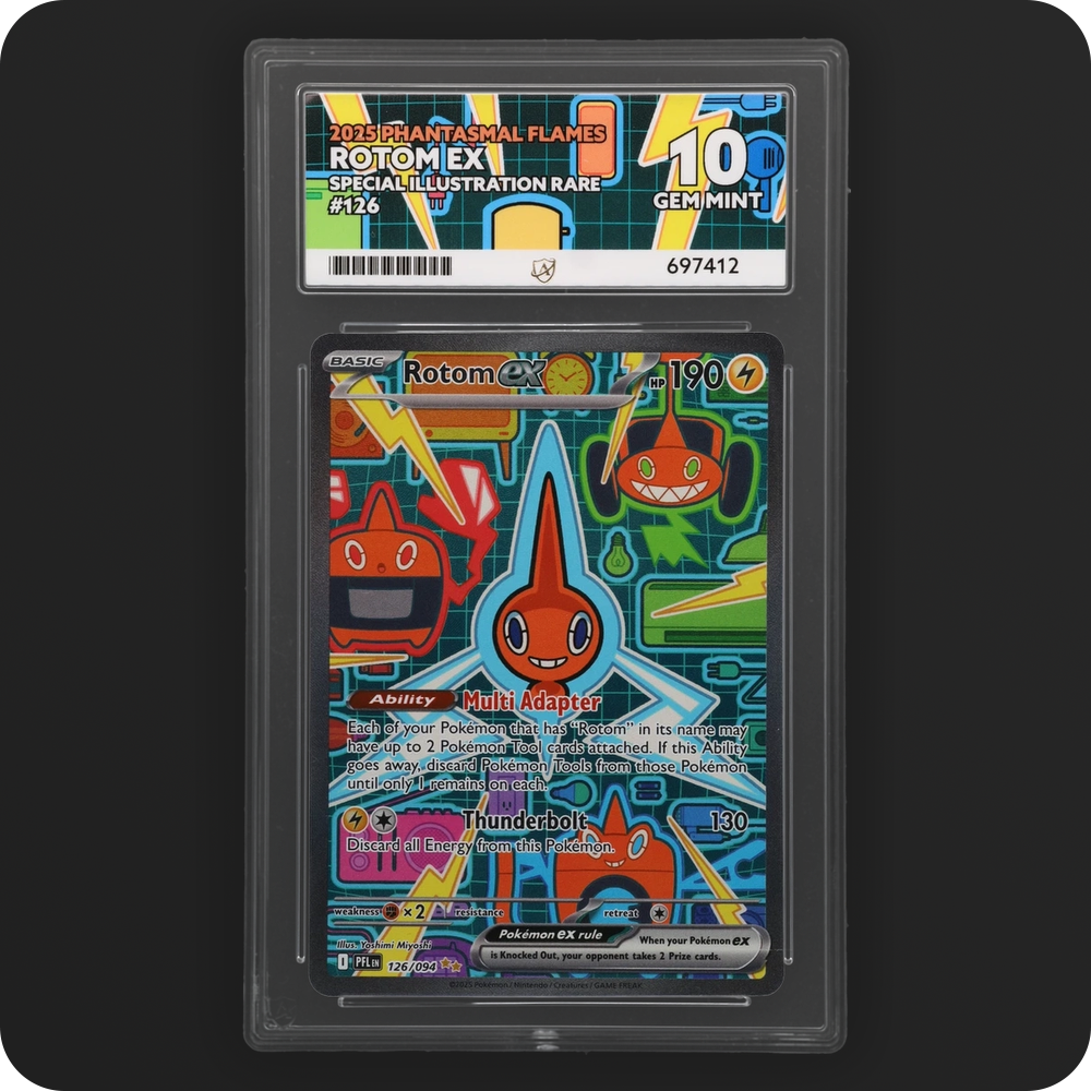 Pokemon | Phantasmal Flames | Rotom ex | 126/094 Ace 10