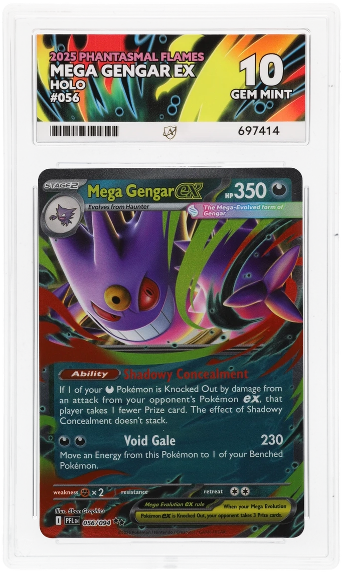 Mega Gengar ex - ACE 10   (Front)