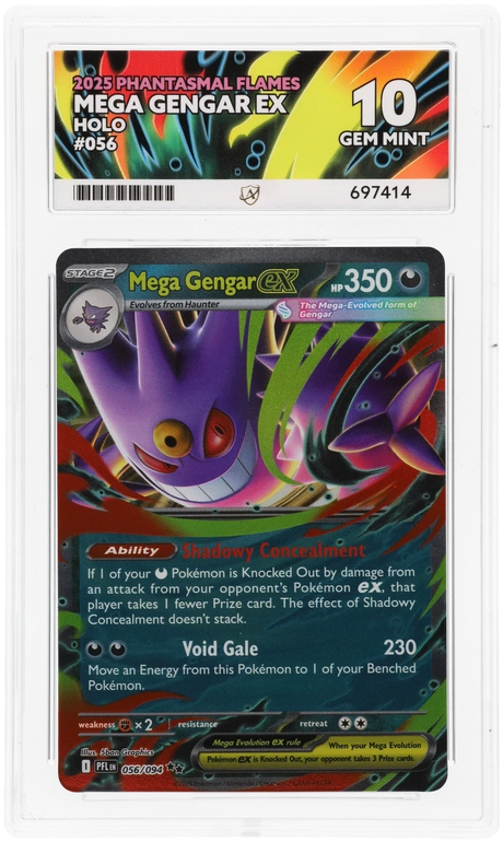 Mega Gengar ex - ACE 10   (Front)