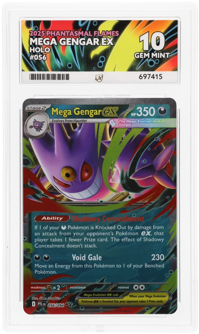 Mega Gengar ex - ACE 10   (Front)