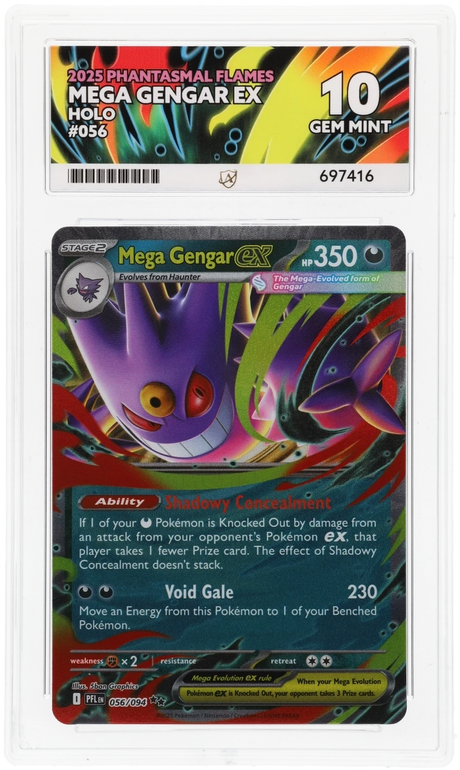 Mega Gengar ex - ACE 10   (Front)