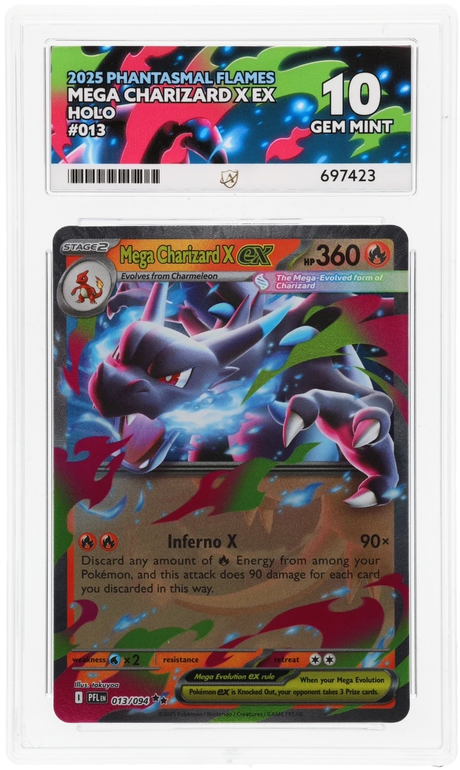 Mega Charizard X ex - ACE 10   (Front)