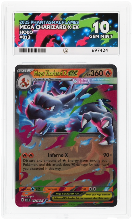 Mega Charizard X ex - ACE 10   (Front)