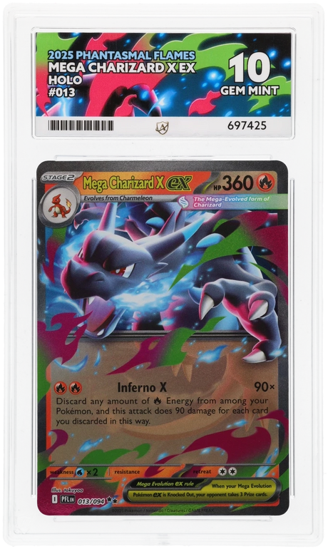 Mega Charizard X ex - ACE 10   (Front)