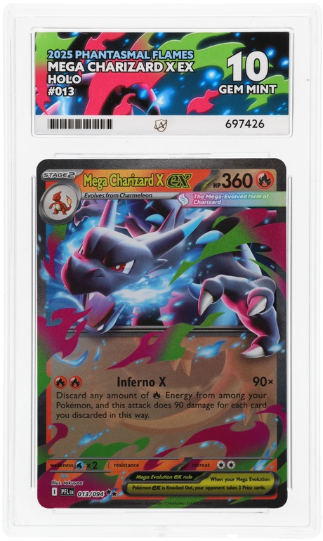 Mega Charizard X ex - ACE 10   (Front)