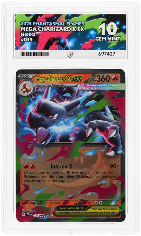 Mega Charizard X ex - ACE 10   (Front)