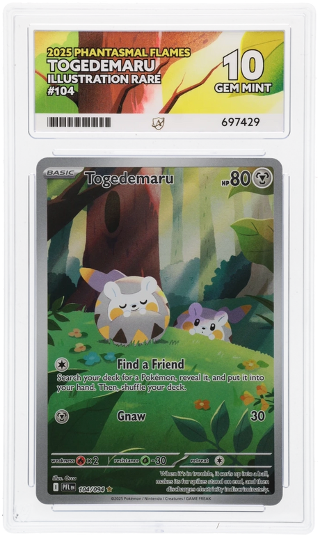 Togedemaru - ACE 10   (Front)