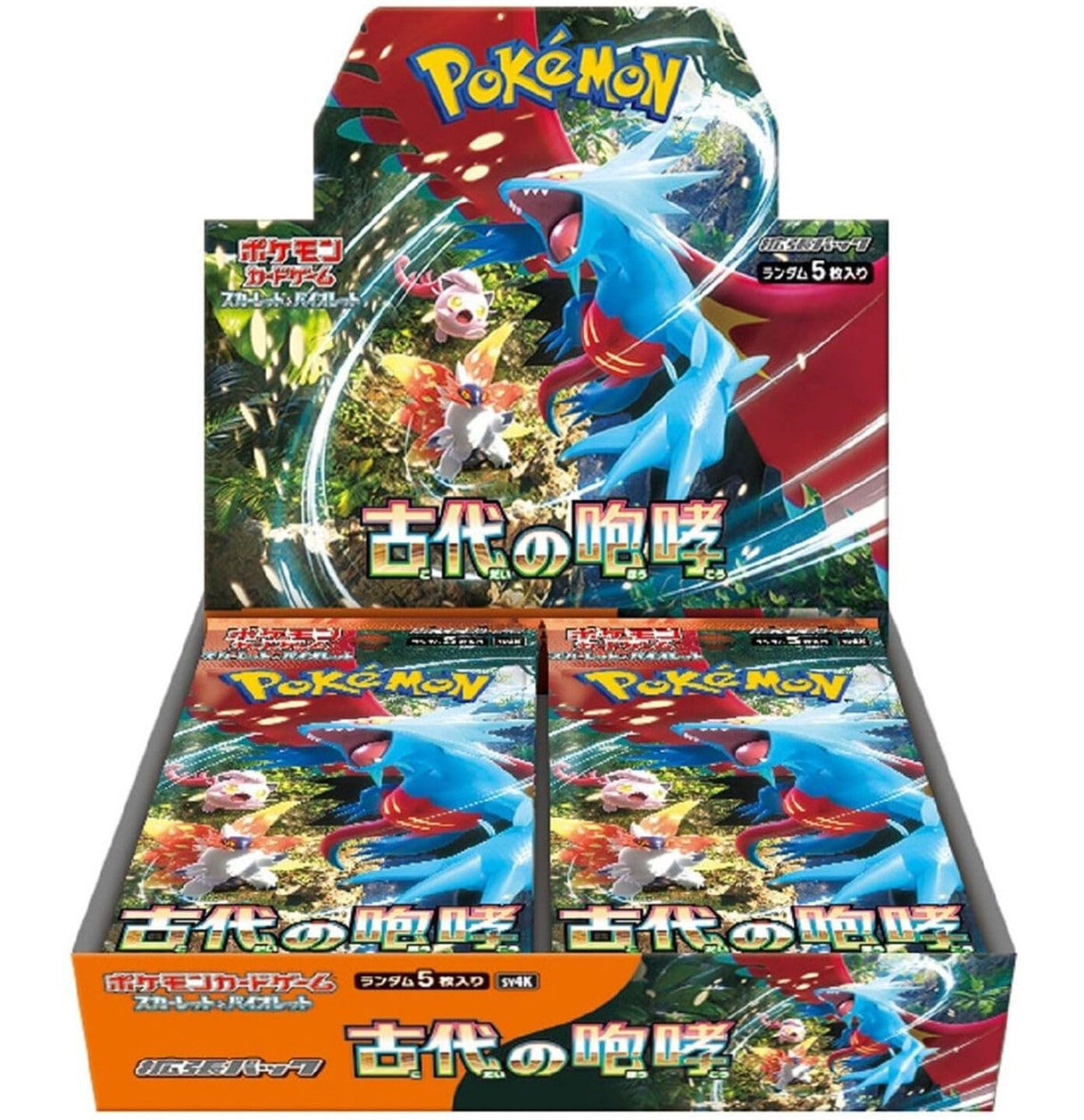 Pokemon Japanese TCG: Ancient Roar - SV4K - Japanese Booster Box