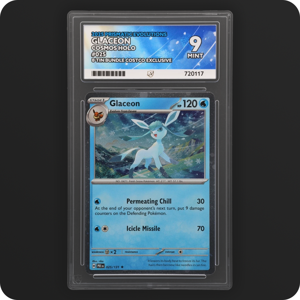 Pokemon | Prismatic Evolutions | Glaceon | 025/131 Ace 9