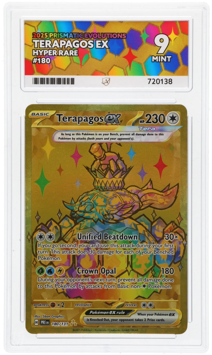 Pokemon | Prismatic Evolutions | Terapagos ex | 180/131 Ace 9