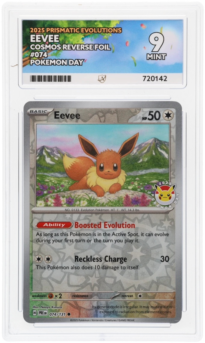 Pokemon | Prismatic Evolutions | Eevee | 074/131 Ace 9