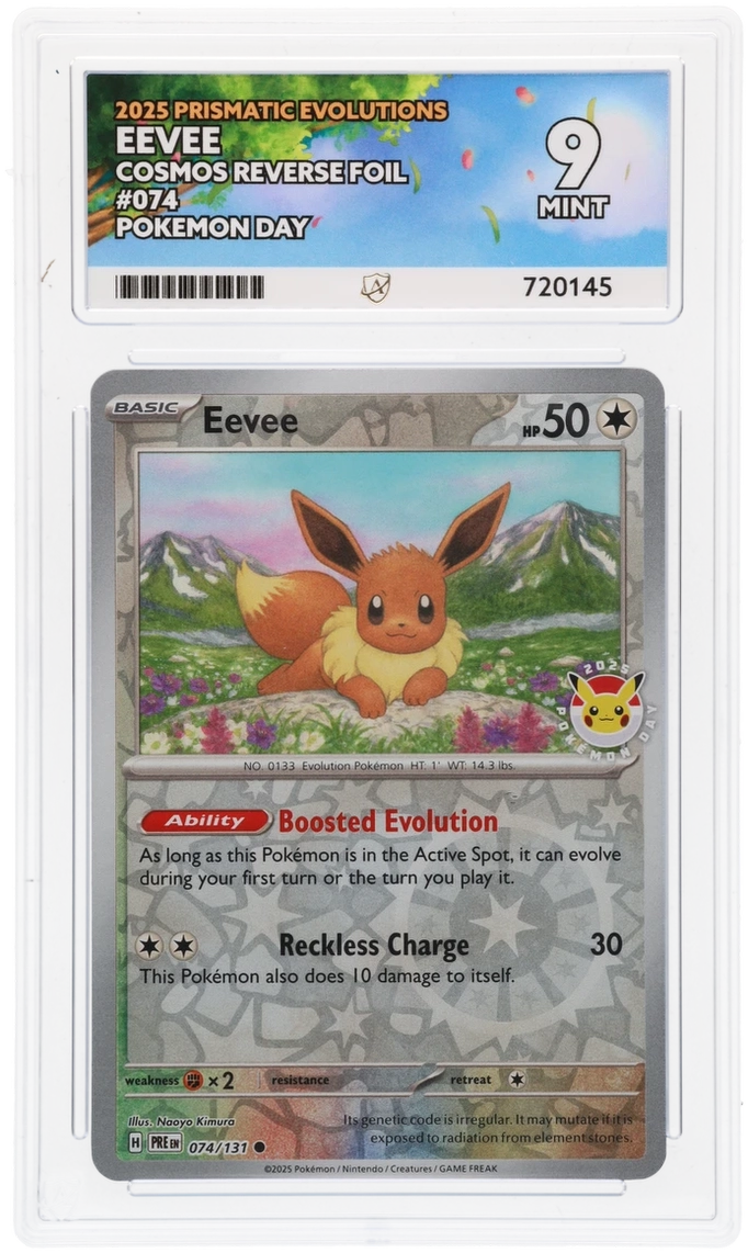 Pokemon | Prismatic Evolutions | Eevee | 074/131 Ace 9