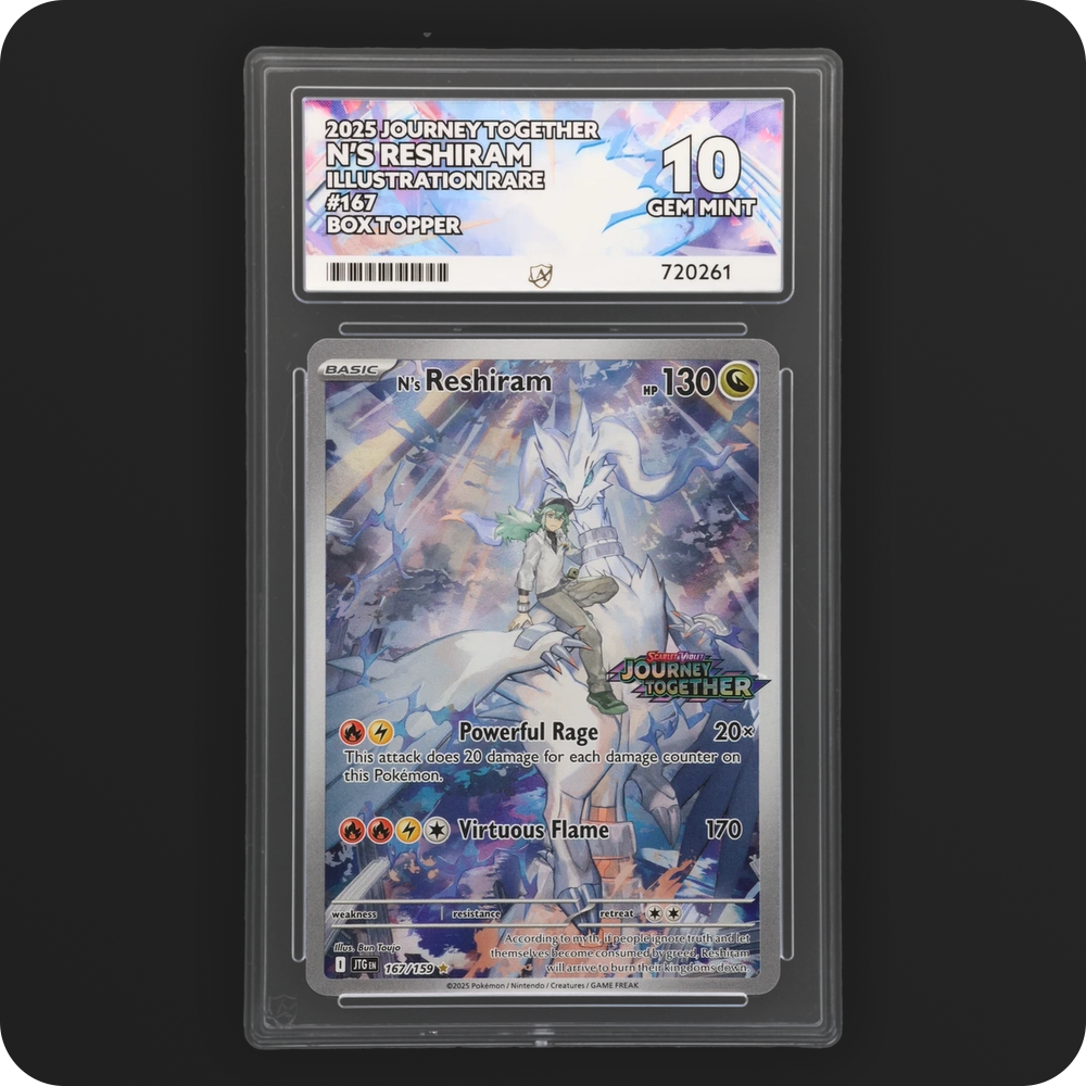 Pokemon | Journey Together | N's Reshiram | 167/159 Ace 10