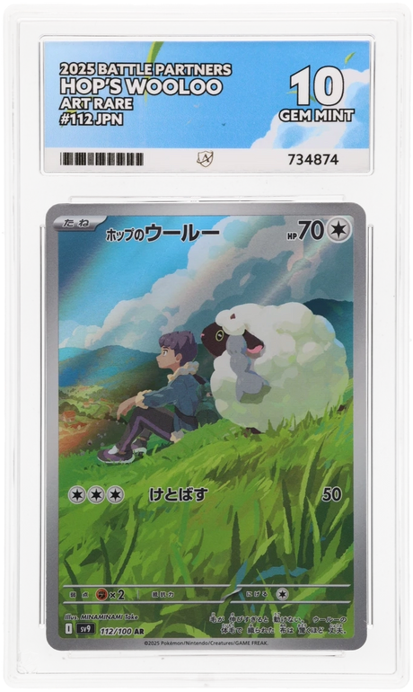 Hop's Wooloo - ACE 10   (Front)