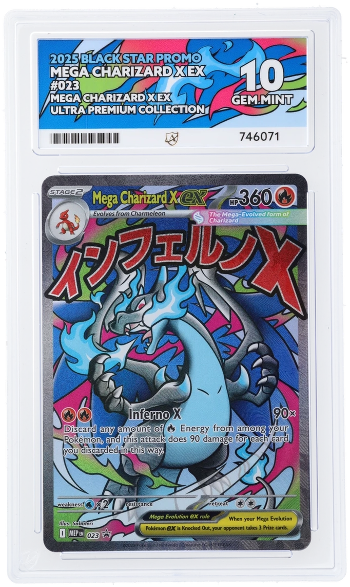 Mega Charizard X ex - ACE 10   (Front)