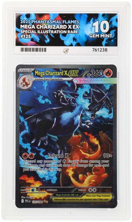 Mega Charizard X ex - ACE 10   (Front)