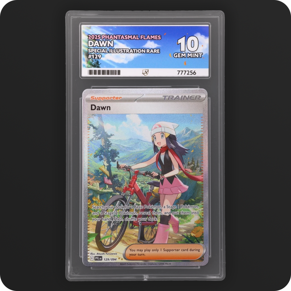 Pokemon | Phantasmal Flames | Dawn | English 129/094 Ace 10