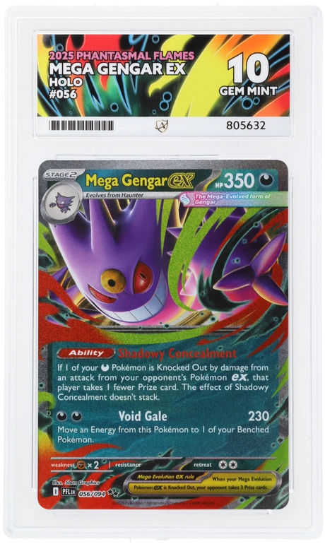 Mega Gengar ex - ACE 10   (Front)