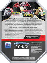 Pokemon TCG: Paldean Fates - 4-Booster Tin - Shiny Iron Treads