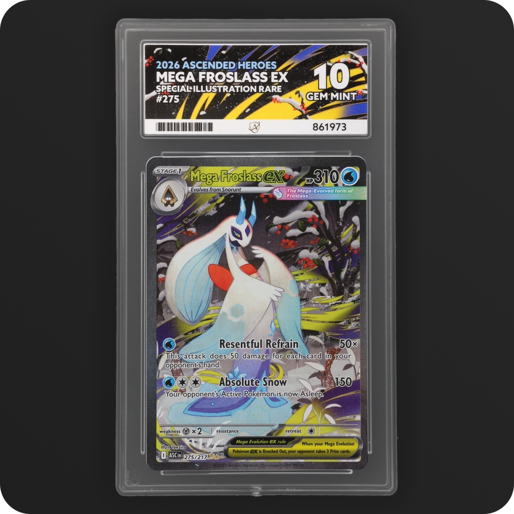 Pokemon | Ascended Heroes | Mega Froslass ex | English 275/217 Ace 10